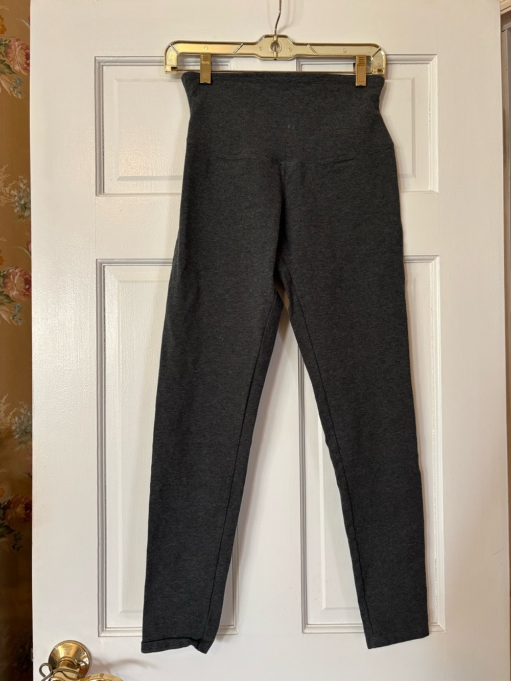 High-Rise Charcoal Gray Women's Leggings